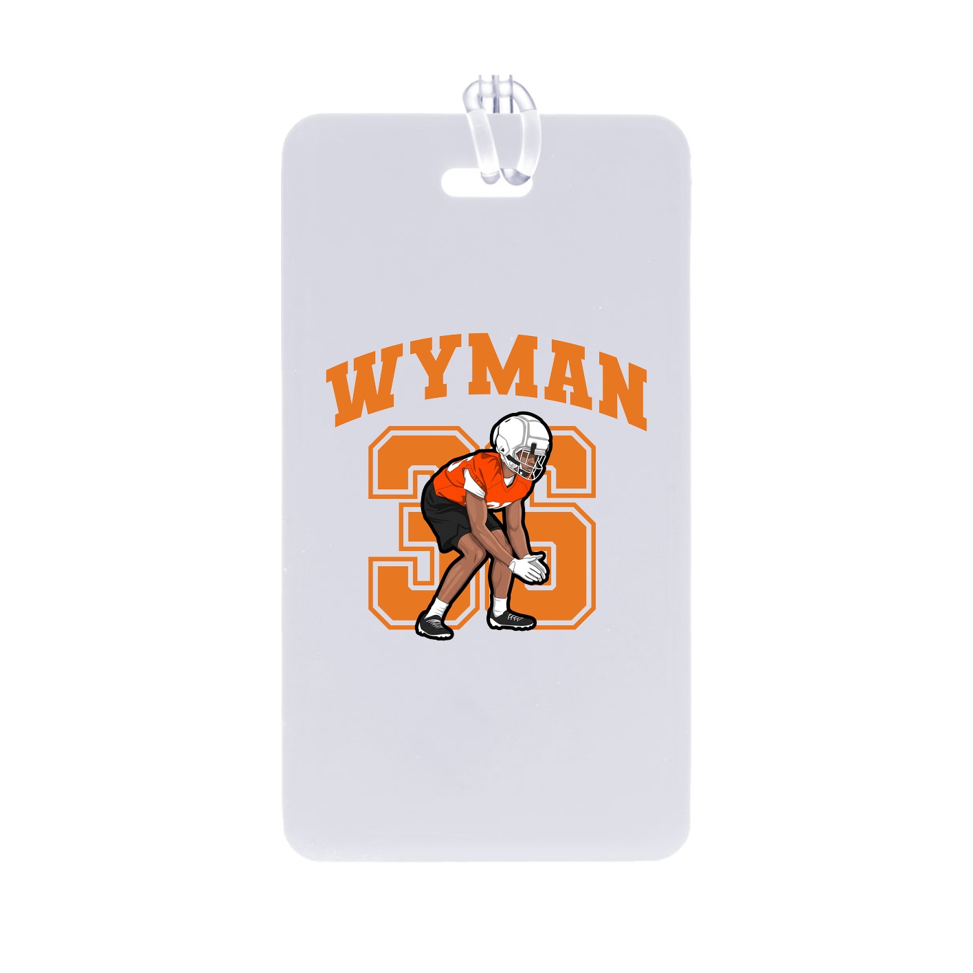 Bag Tag — Number in Classic
