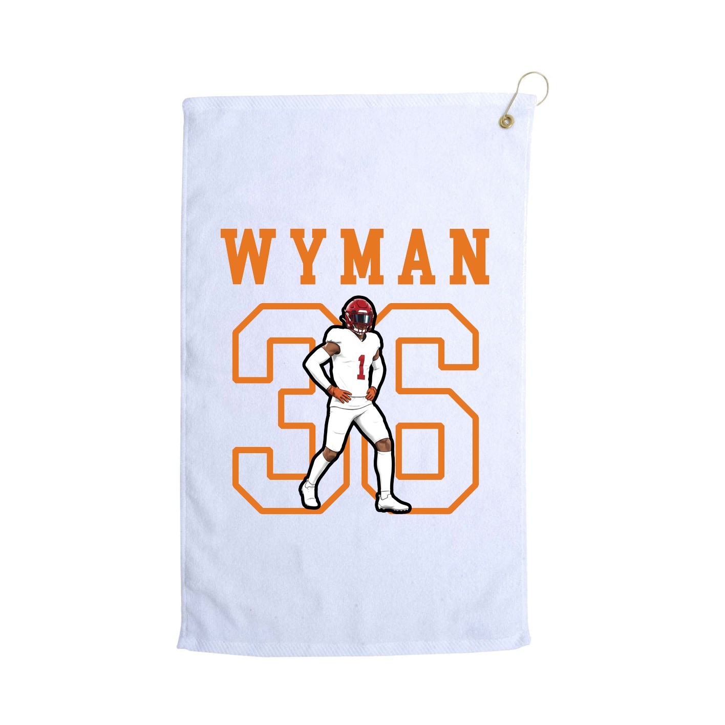 Golf Towel — Shirsey in White