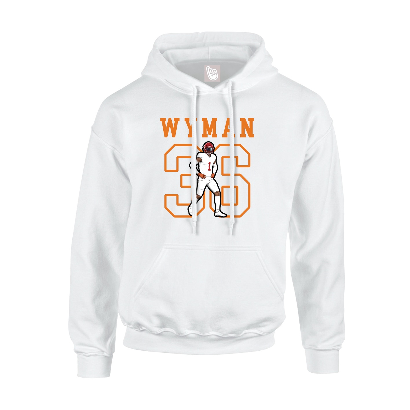 Youth Hoodie — Shirsey in White