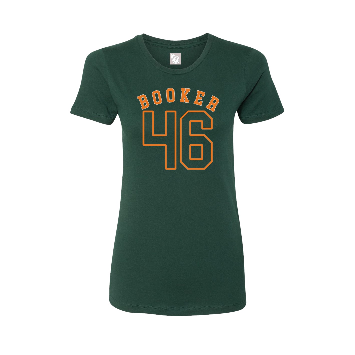 Fitted Women's Tee — Shirsey Arch in Green
