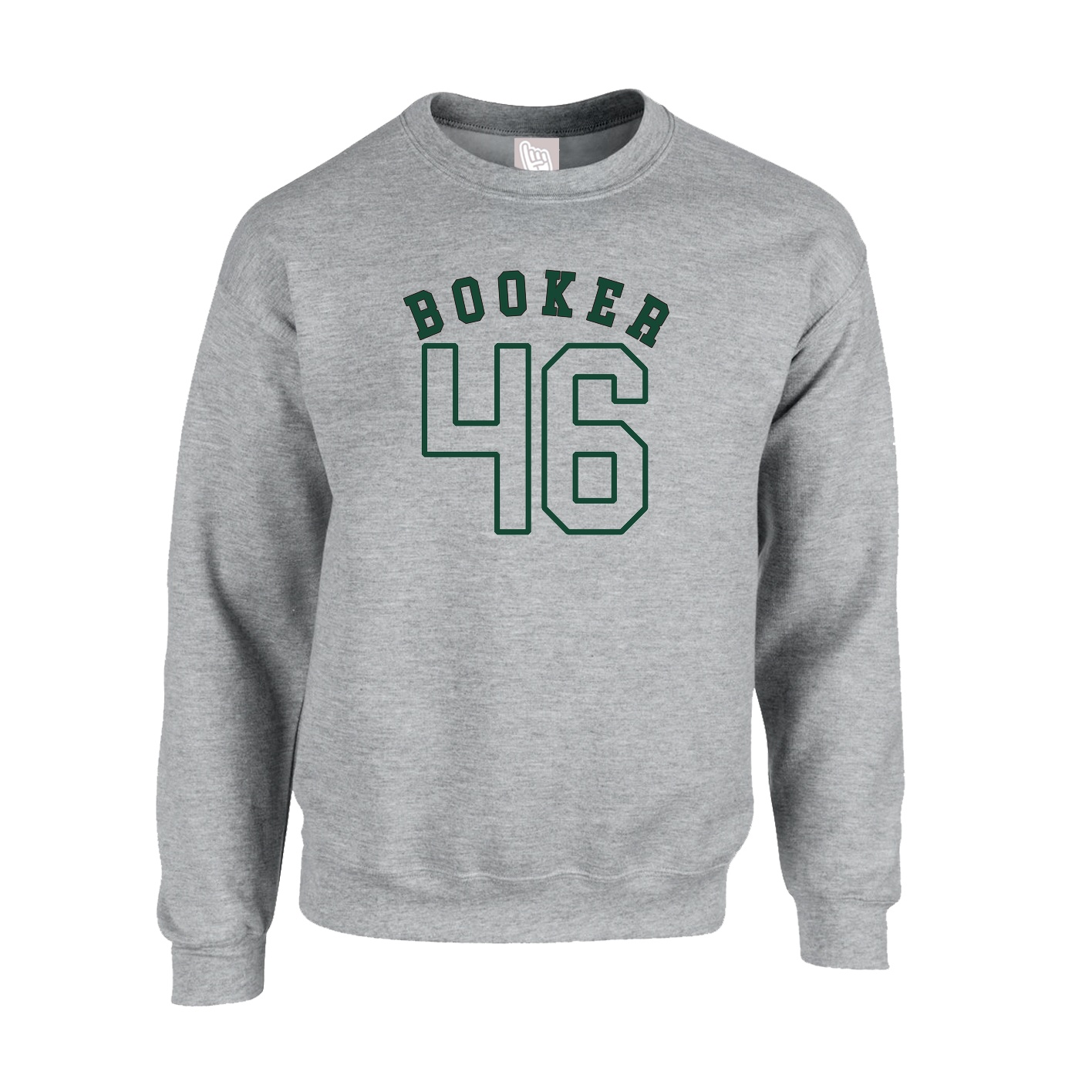Fleece Crew — Shirsey Arch in Grey