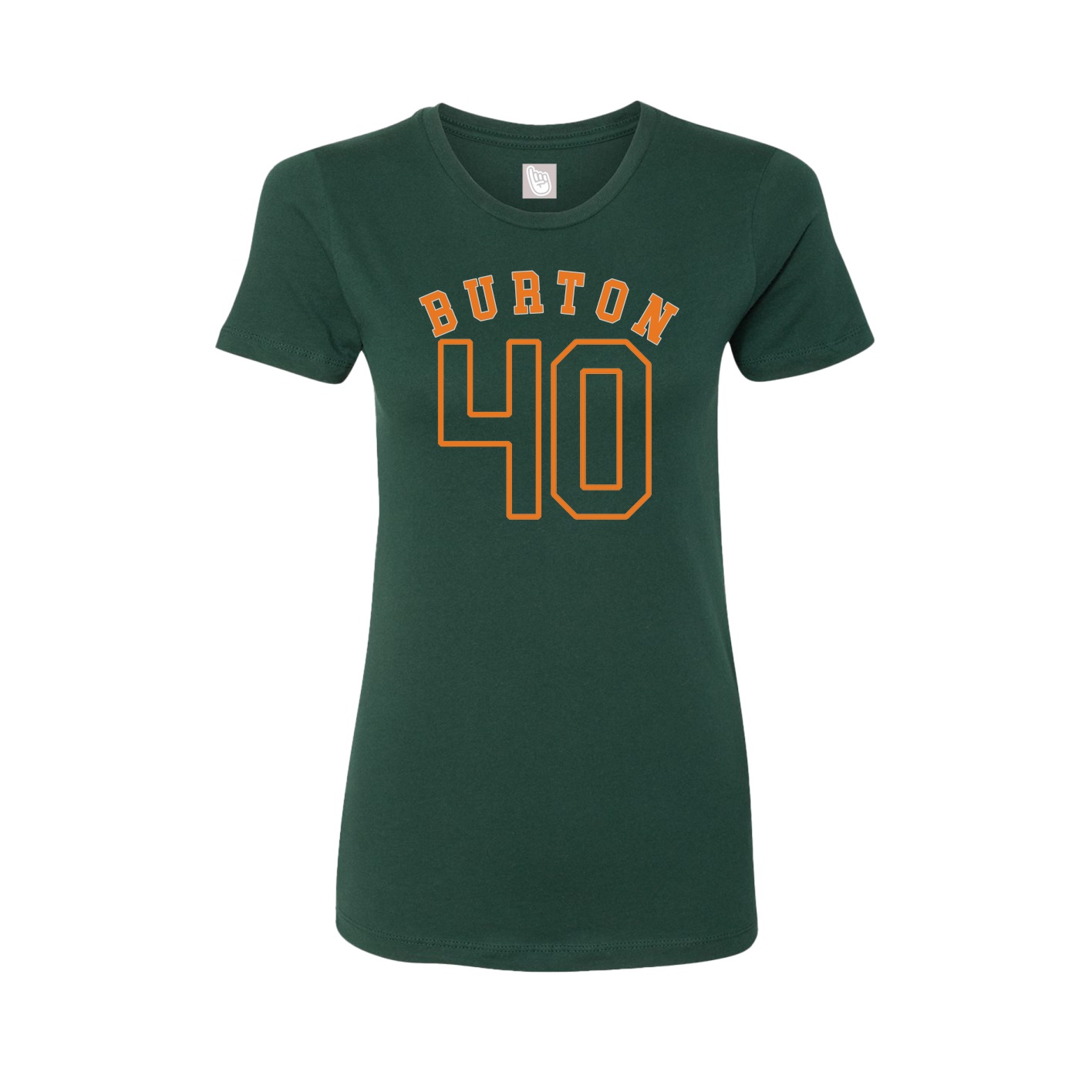 Fitted Women's Tee — Shirsey Arch in Green