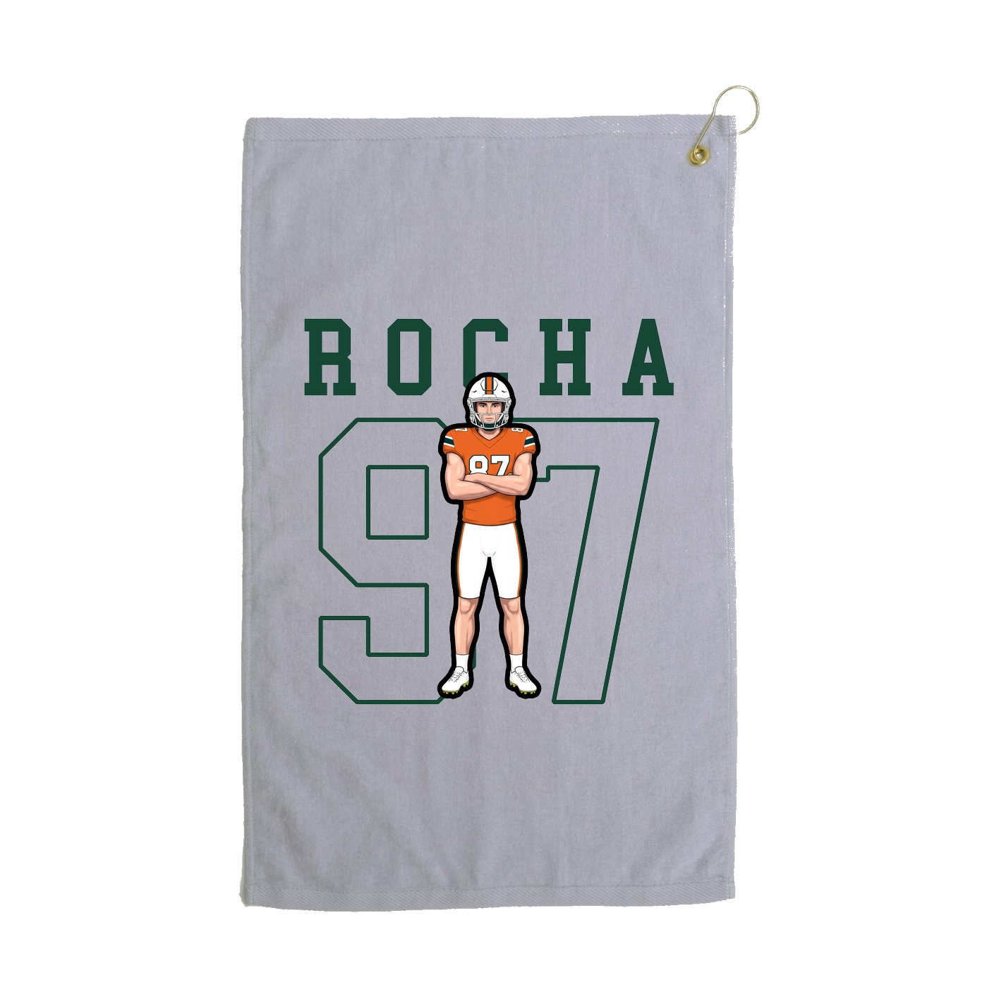 Golf Towel — Shirsey in Grey