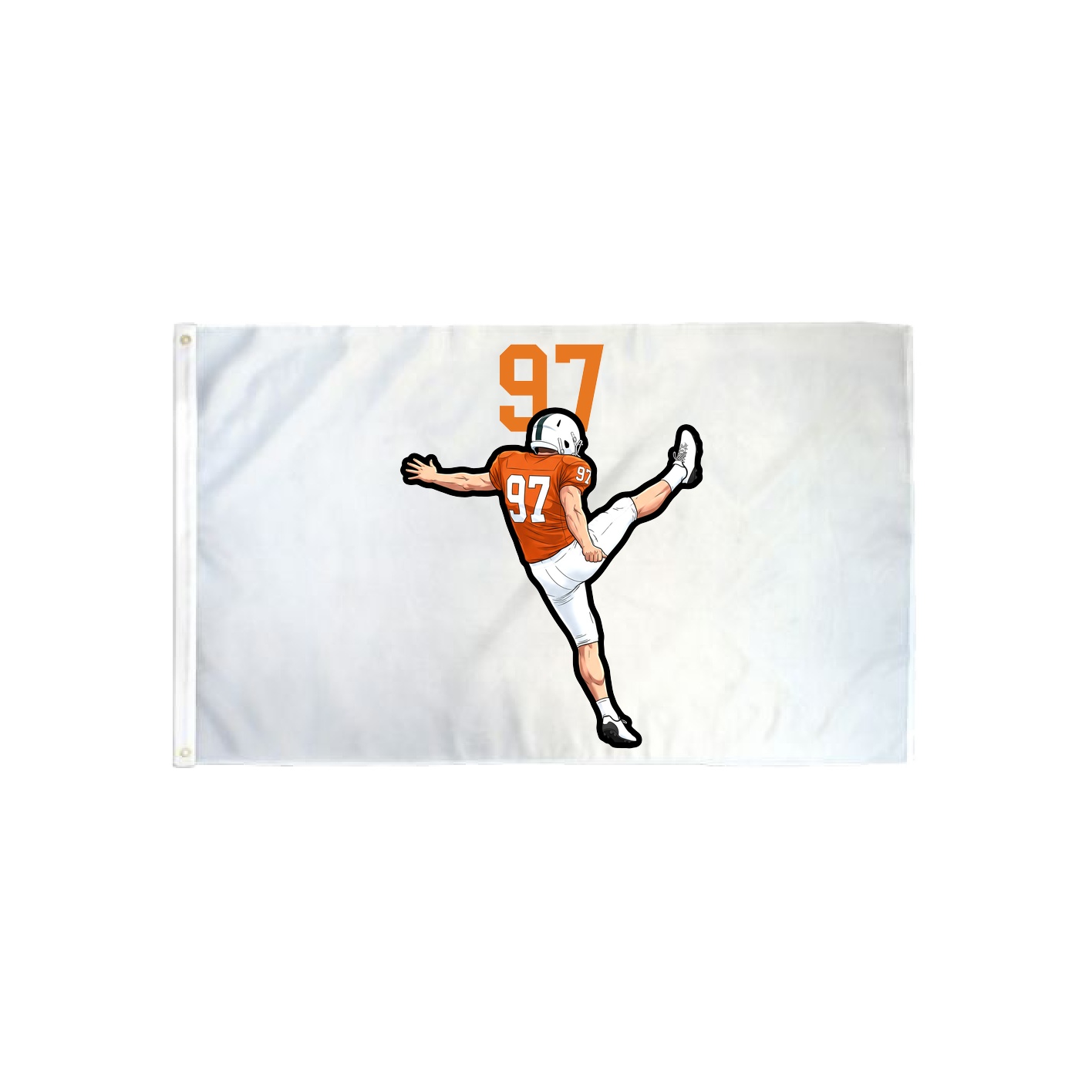 3x5 Flag — Number Top in Classic