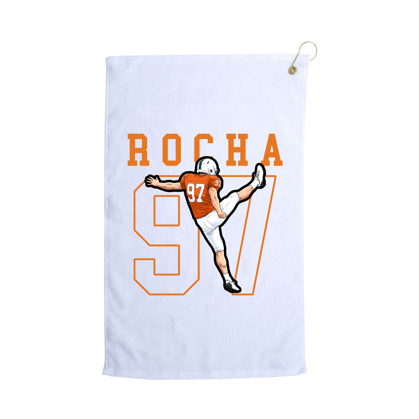 Golf Towel — Shirsey in White
