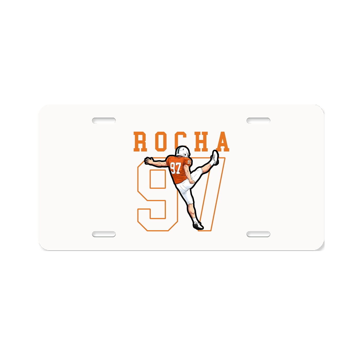 Aluminum License Plate