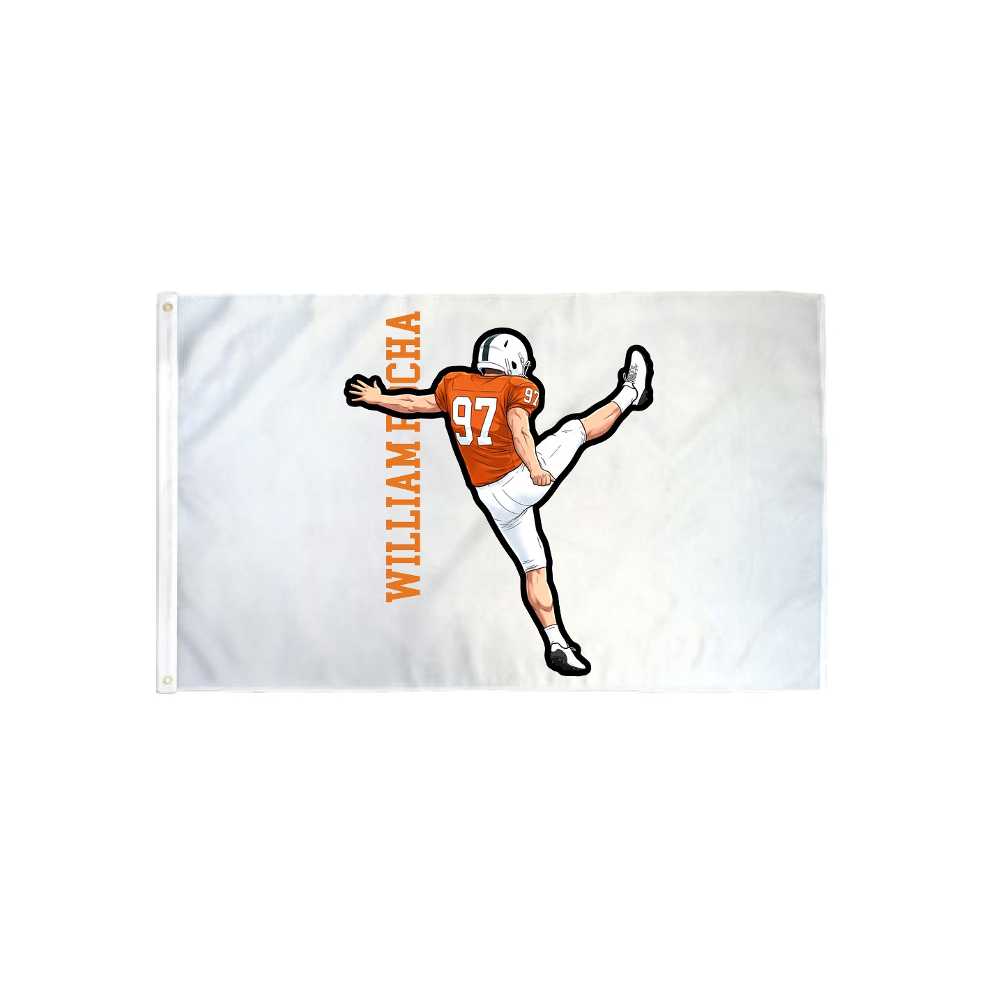 3x5 Flag — Name Vertical in Classic
