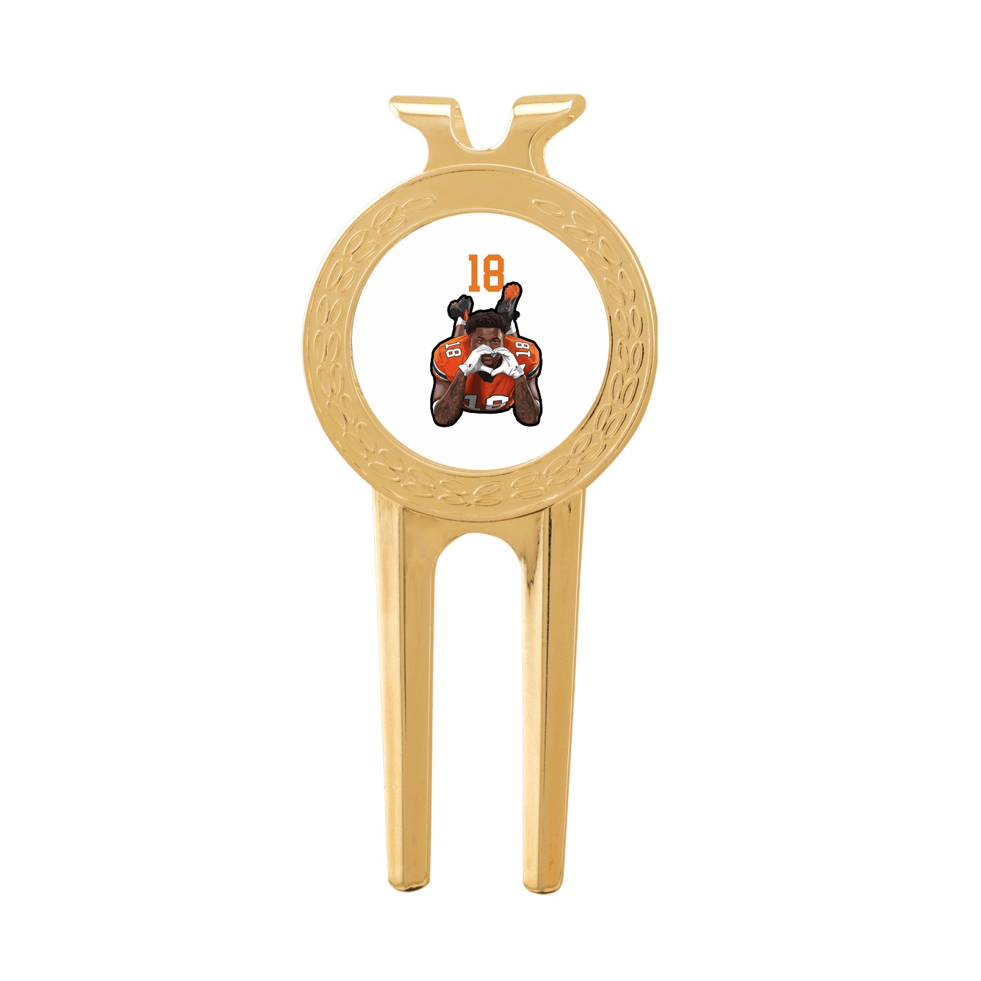 Divot Tool with Ball Marker — Number Top in Classic
