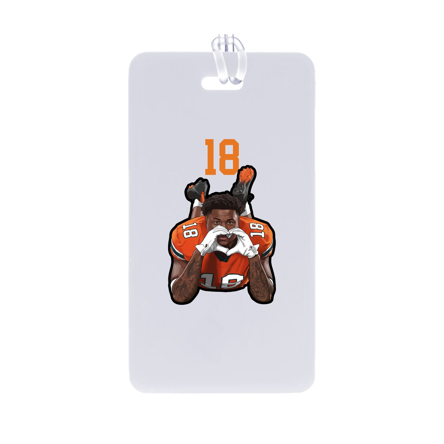 Bag Tag — Number Top in Classic