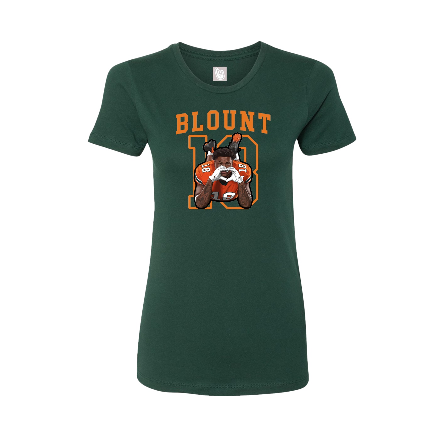 Fitted Women's Tee — Shirsey in Green