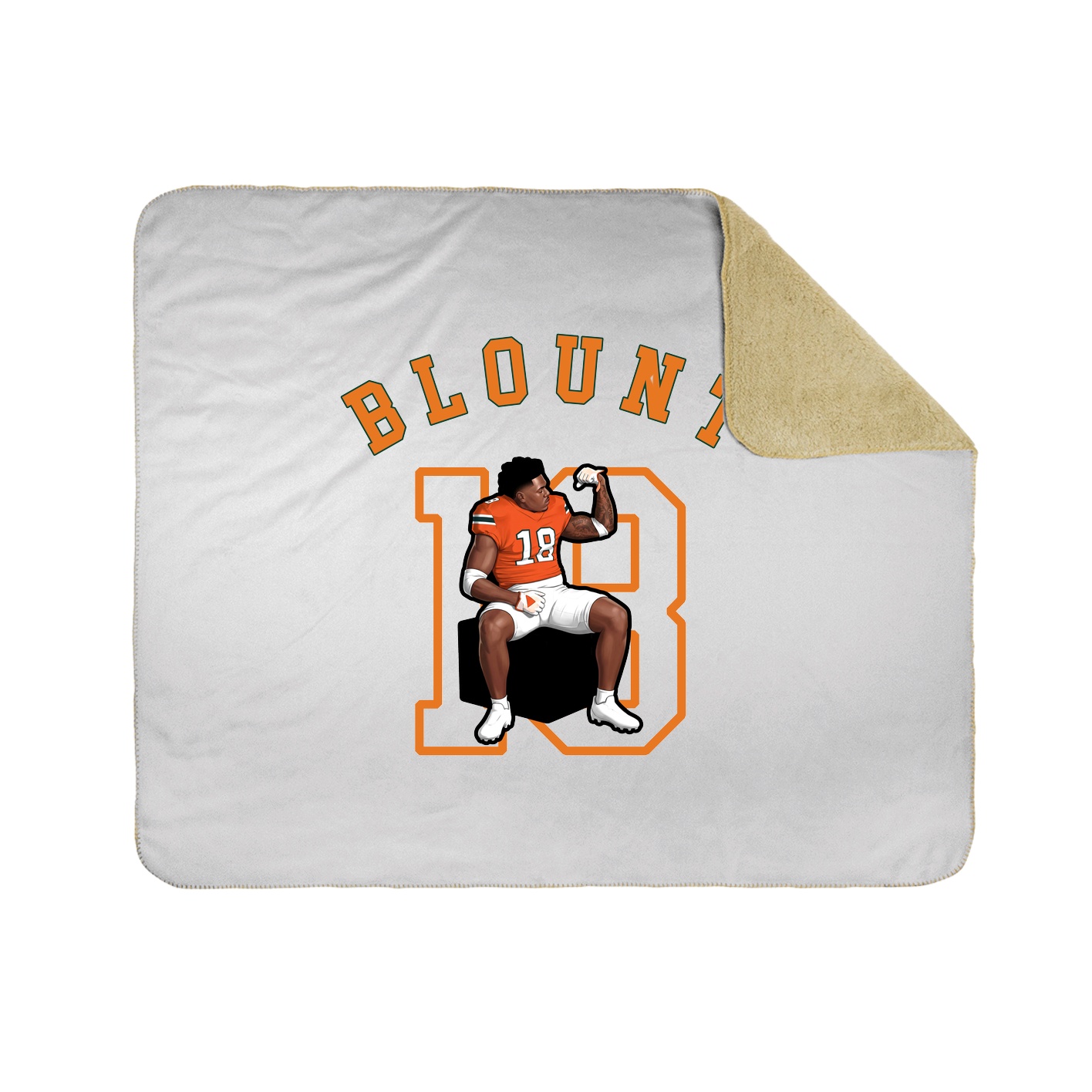 Throw Blanket — Shirsey Arch in White