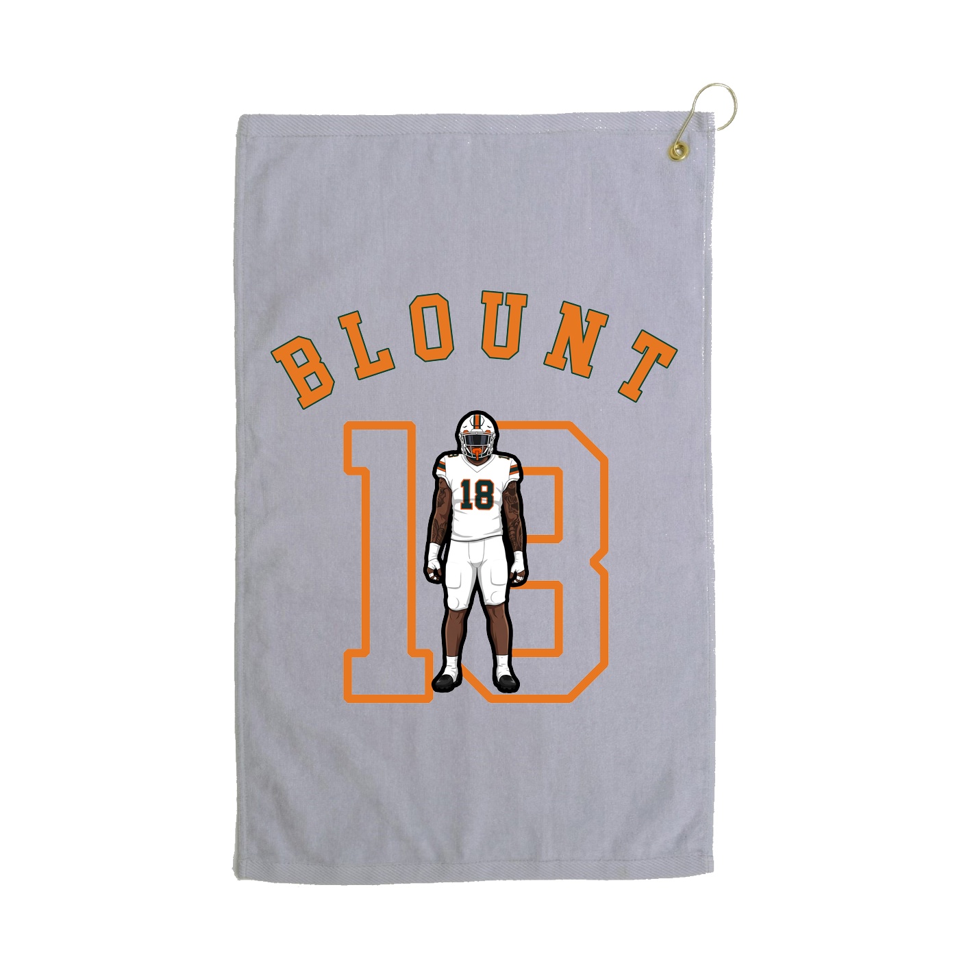 Golf Towel — Shirsey Arch in Grey
