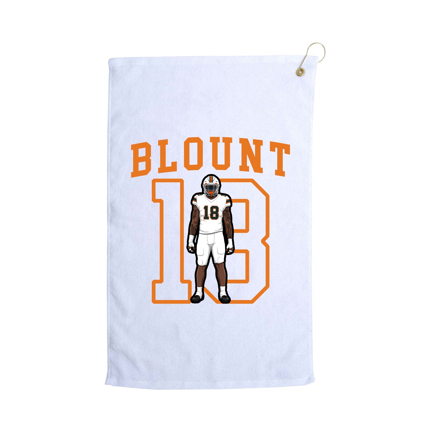 Golf Towel — Shirsey in White