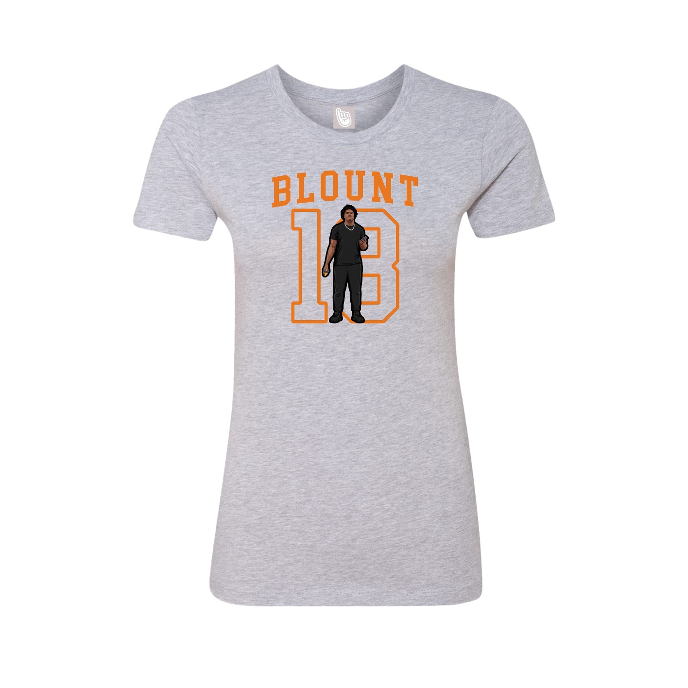 Fitted Women's Tee — Shirsey in Grey