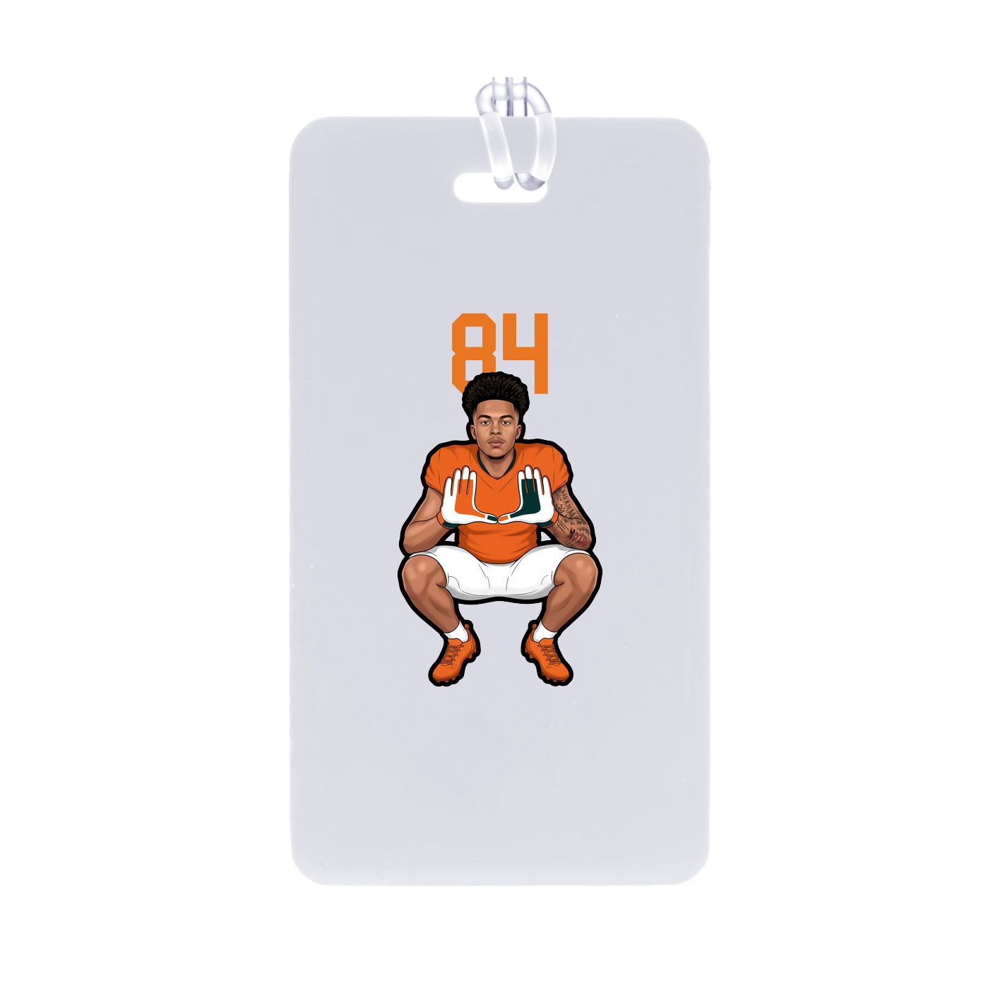 Bag Tag — Number Top in Classic