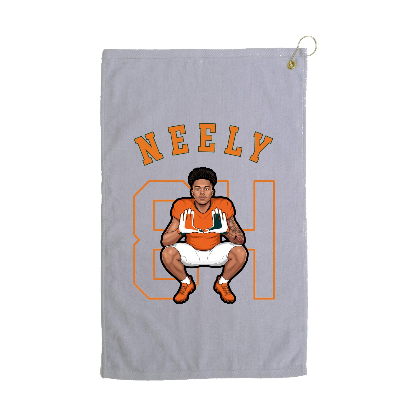 Golf Towel — Shirsey Arch in Grey