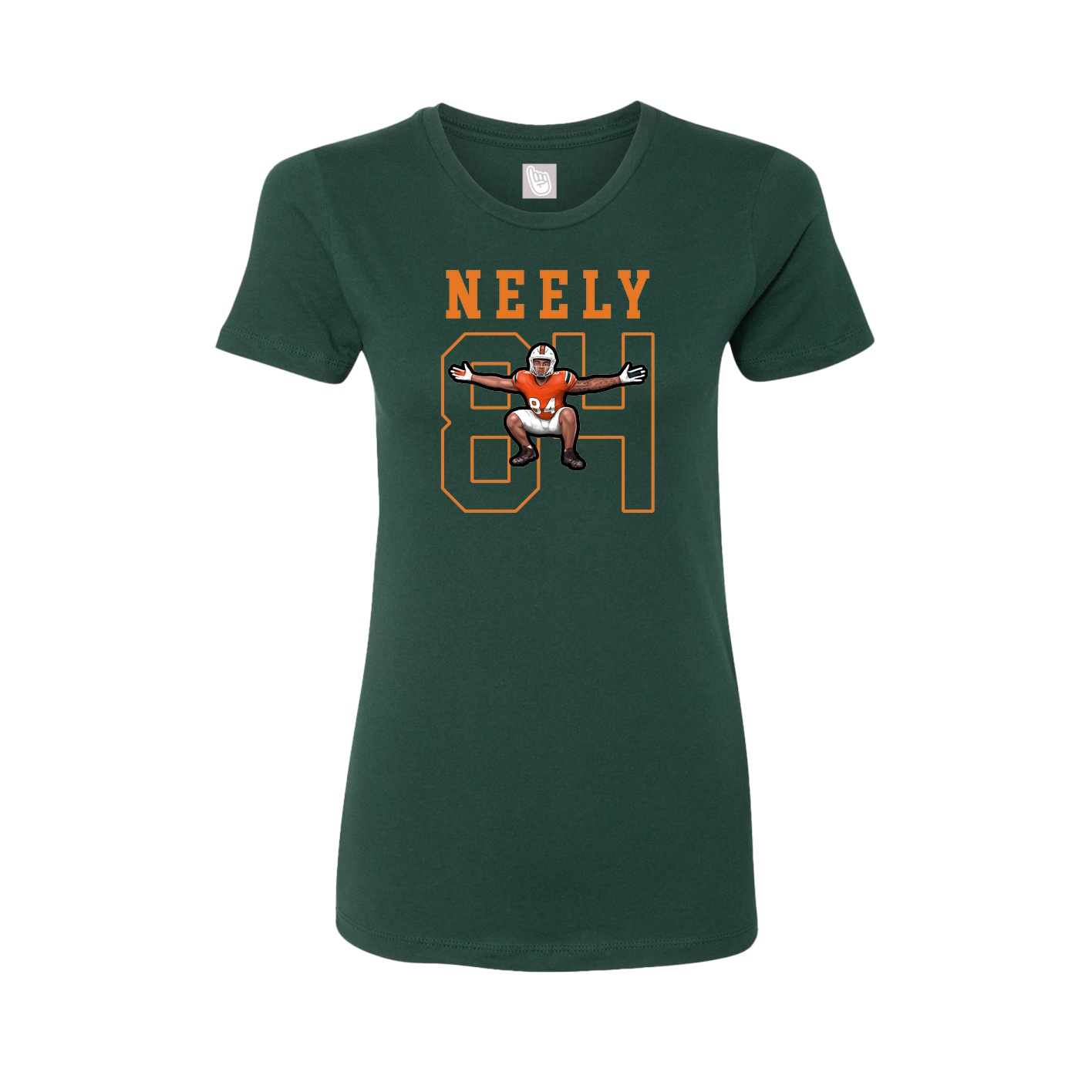 Fitted Women's Tee — Shirsey in Green