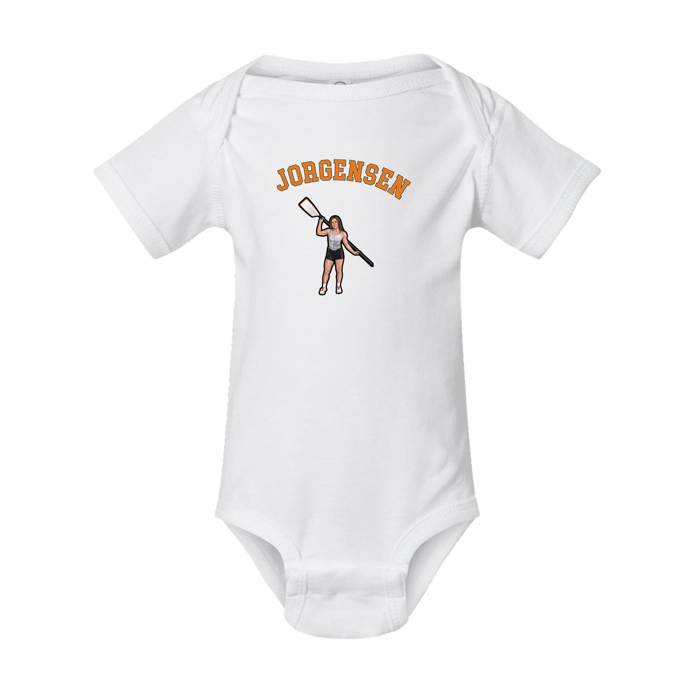 Baby Onesie — Shirsey Arch in White