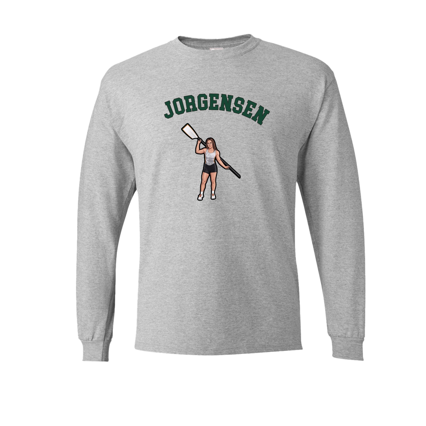 Long Sleeve Tee — Shirsey Arch in Grey