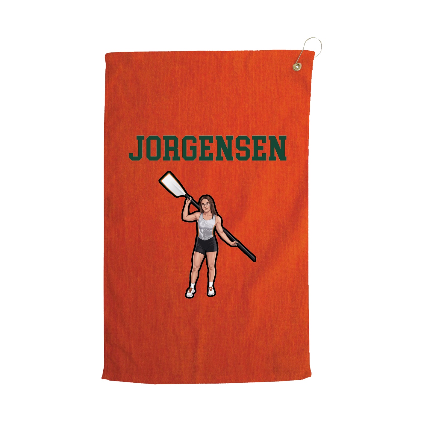 Golf Towel — Shirsey in Orange