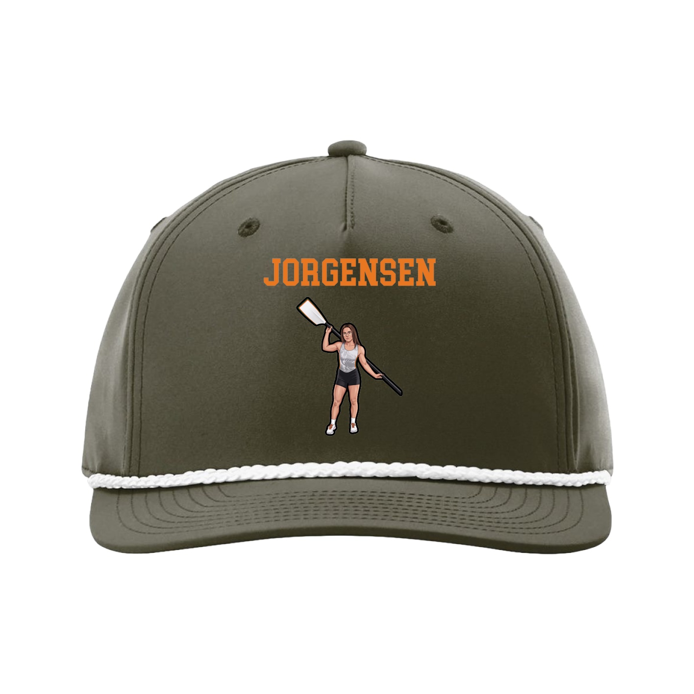 Five-Panel Classic Rope Cap — Shirsey in Green