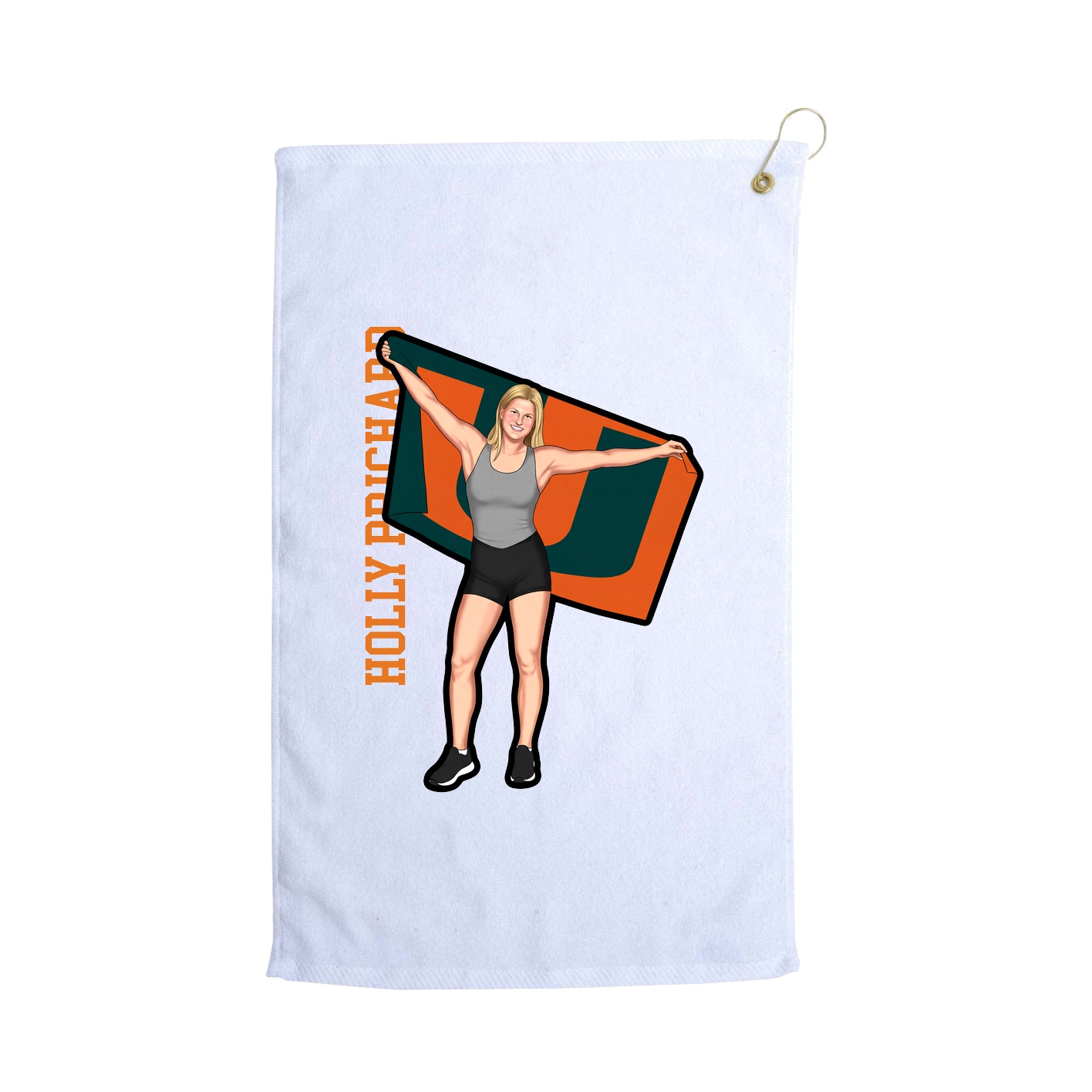 Terry Velour Golf Towel