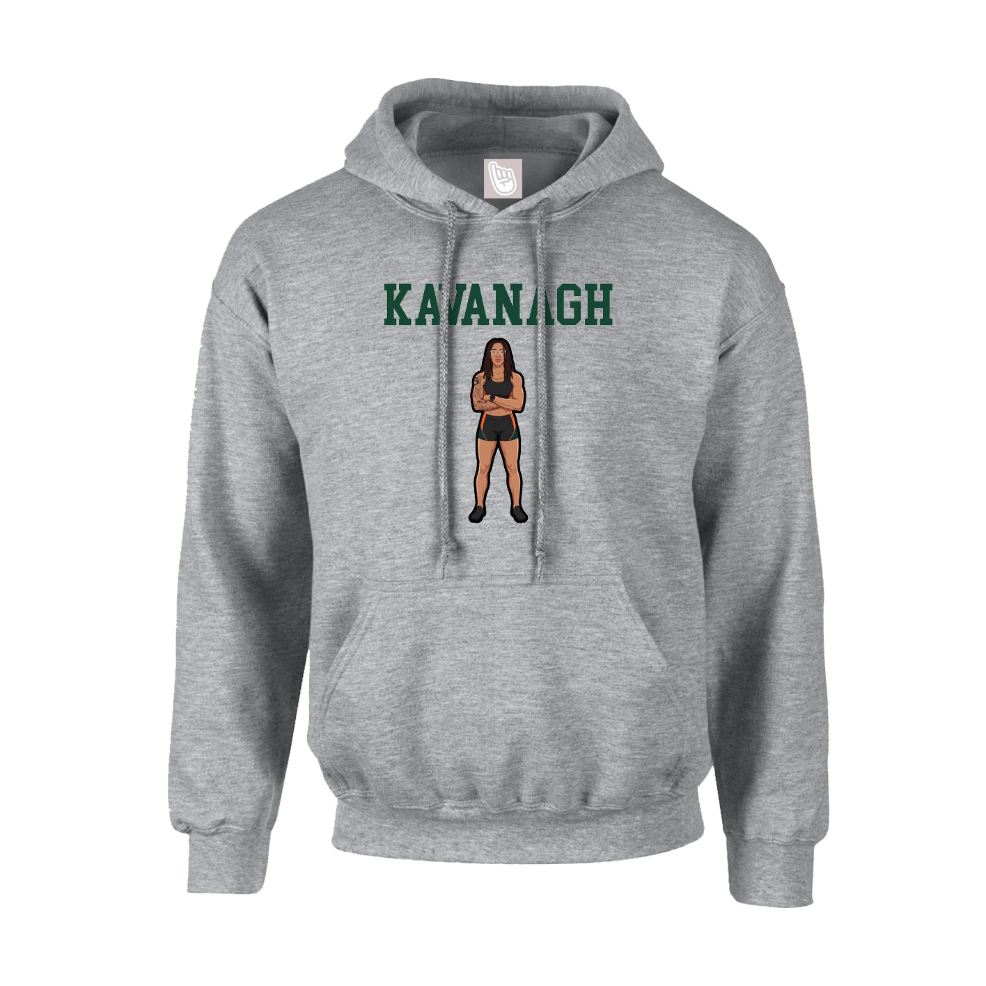 Youth Hoodie — Shirsey in Grey