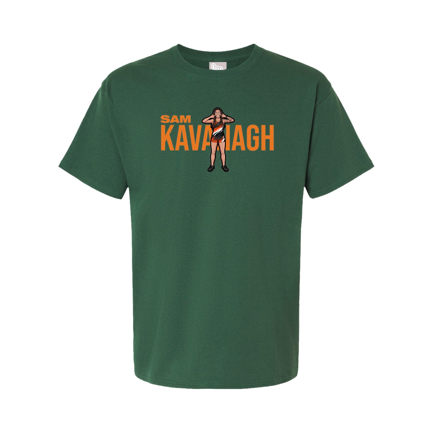 Tee — Player Name in Green