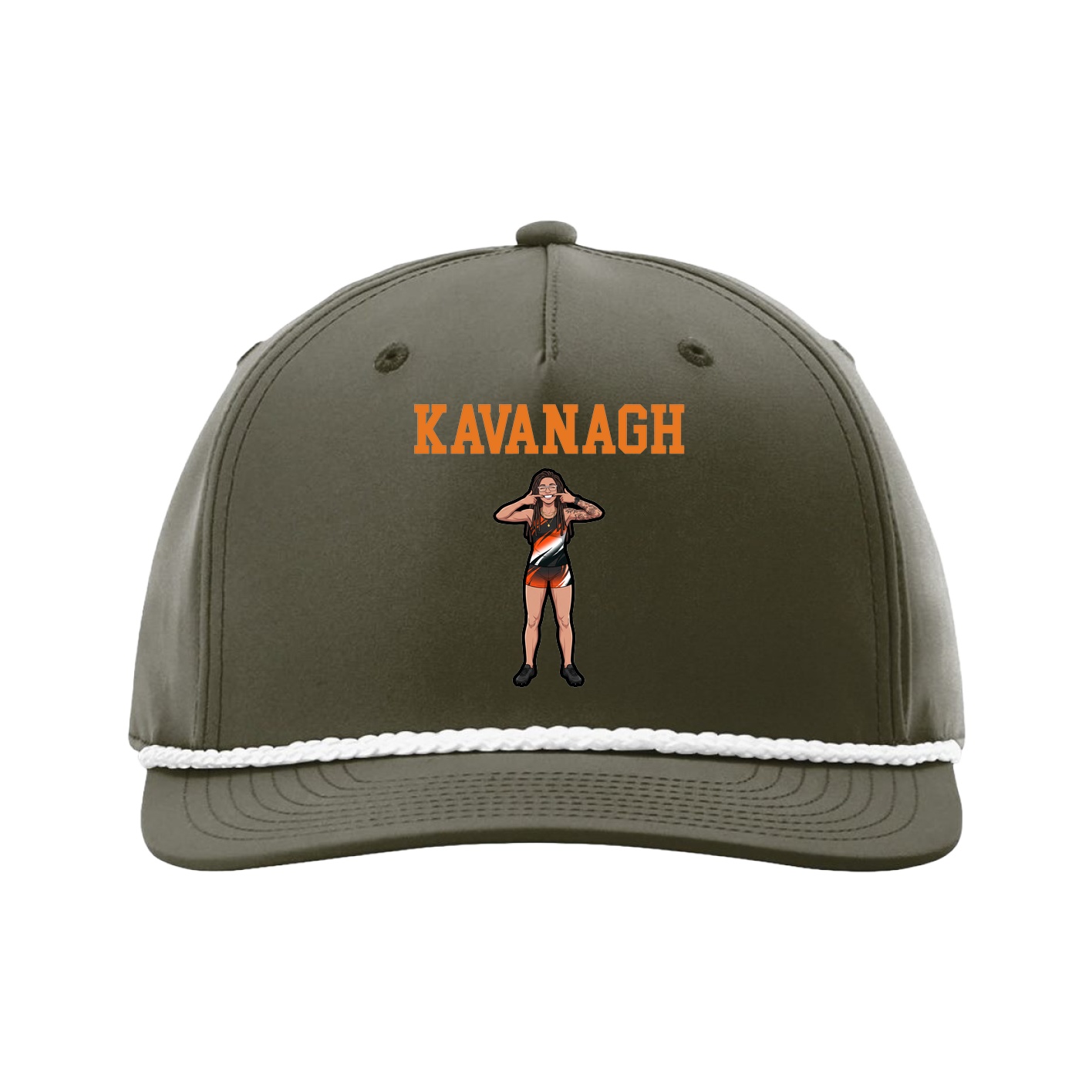 Five-Panel Classic Rope Cap — Shirsey in Green