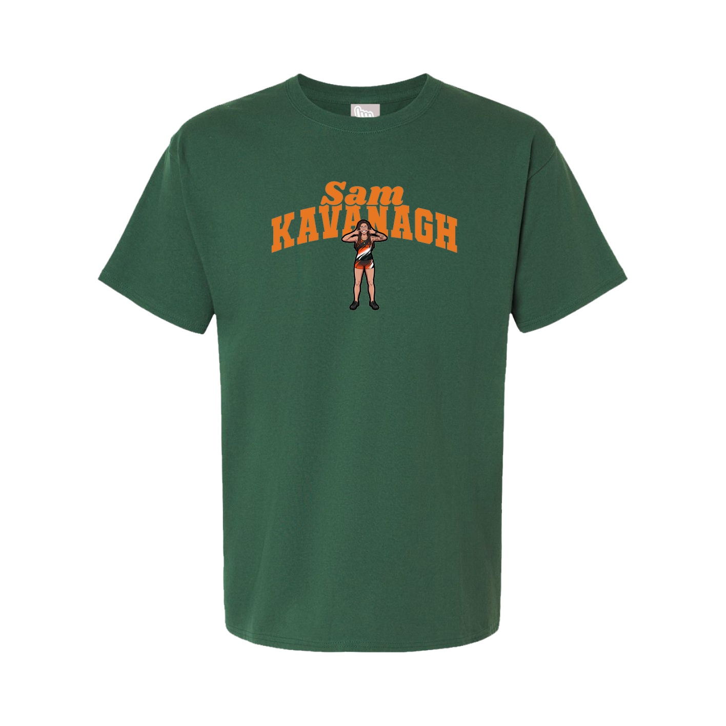 Youth Tee — Signature Arch in Green