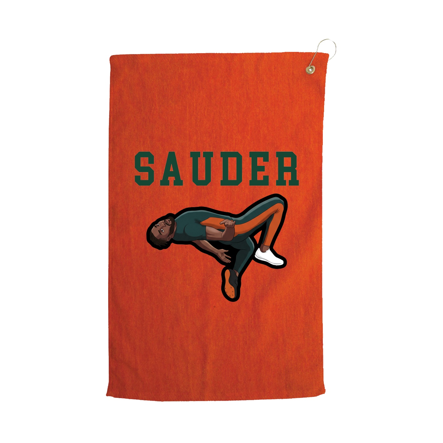 Golf Towel — Shirsey in Orange