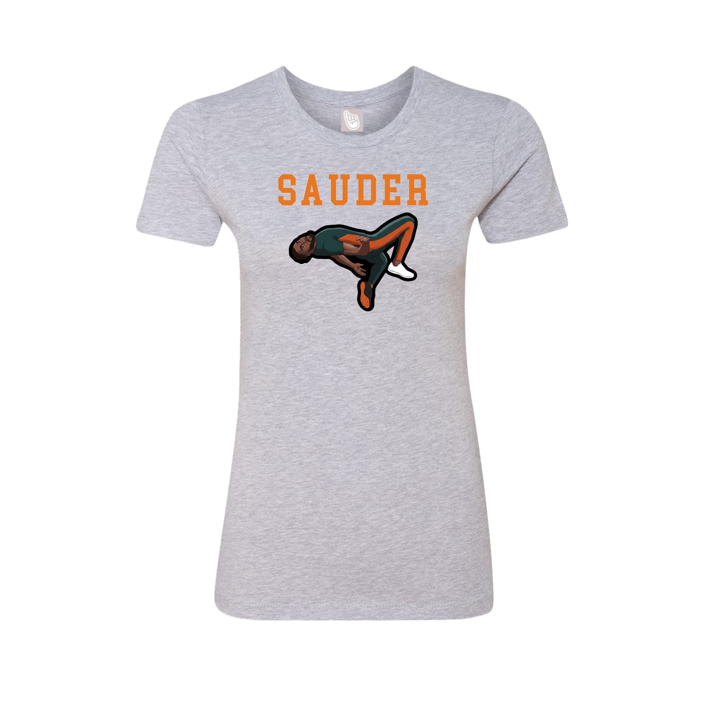 Fitted Women's Tee — Shirsey in Grey