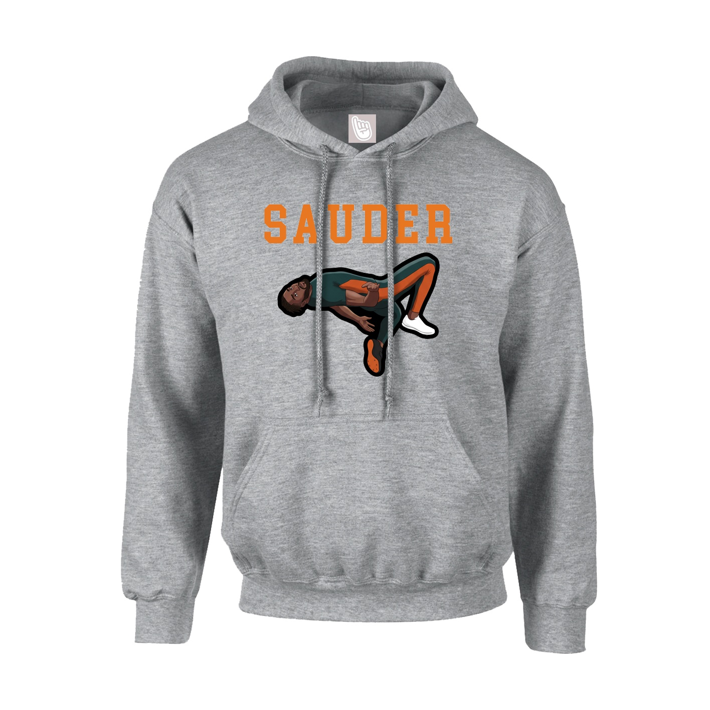 Hoodie — Shirsey in Grey