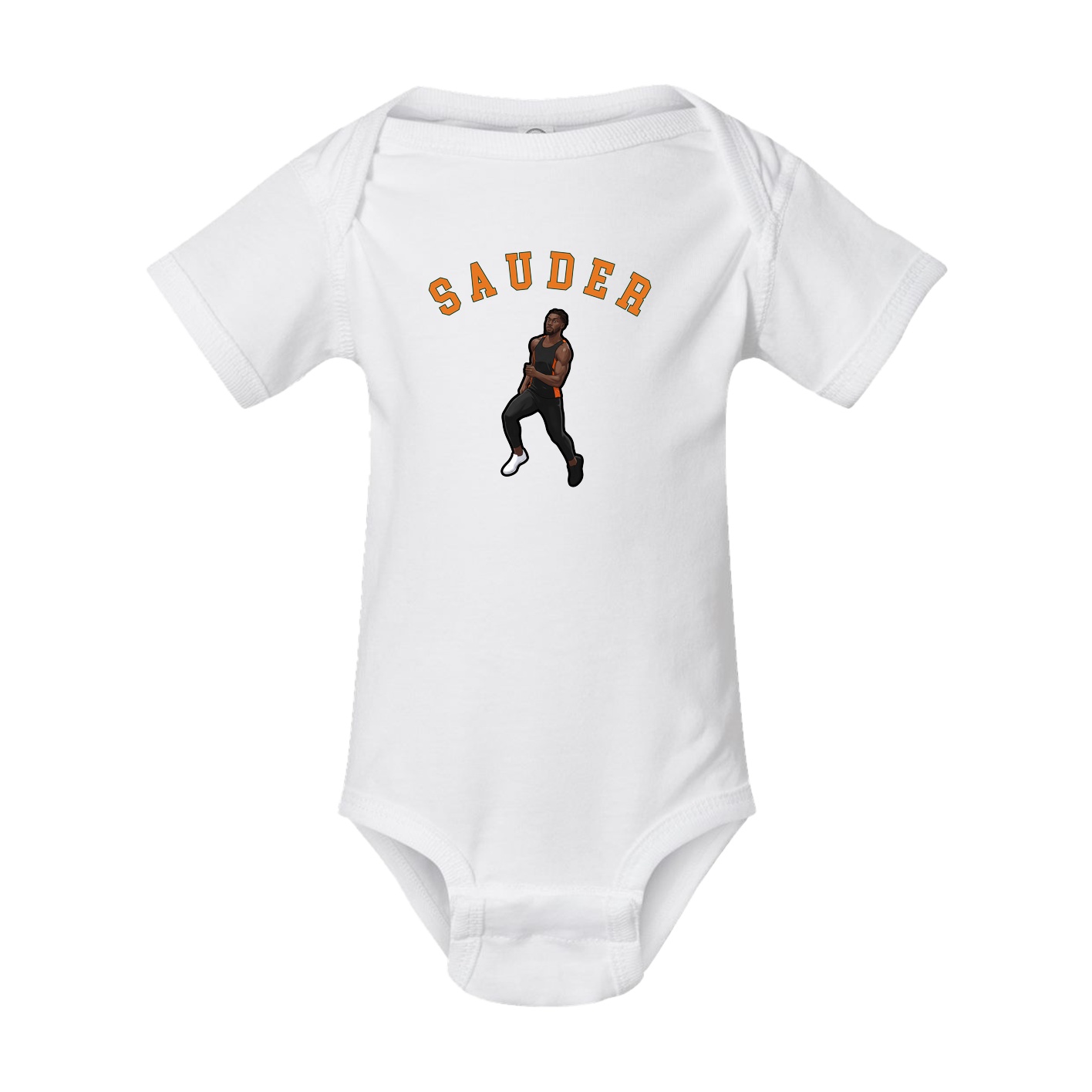 Baby Onesie — Shirsey Arch in White