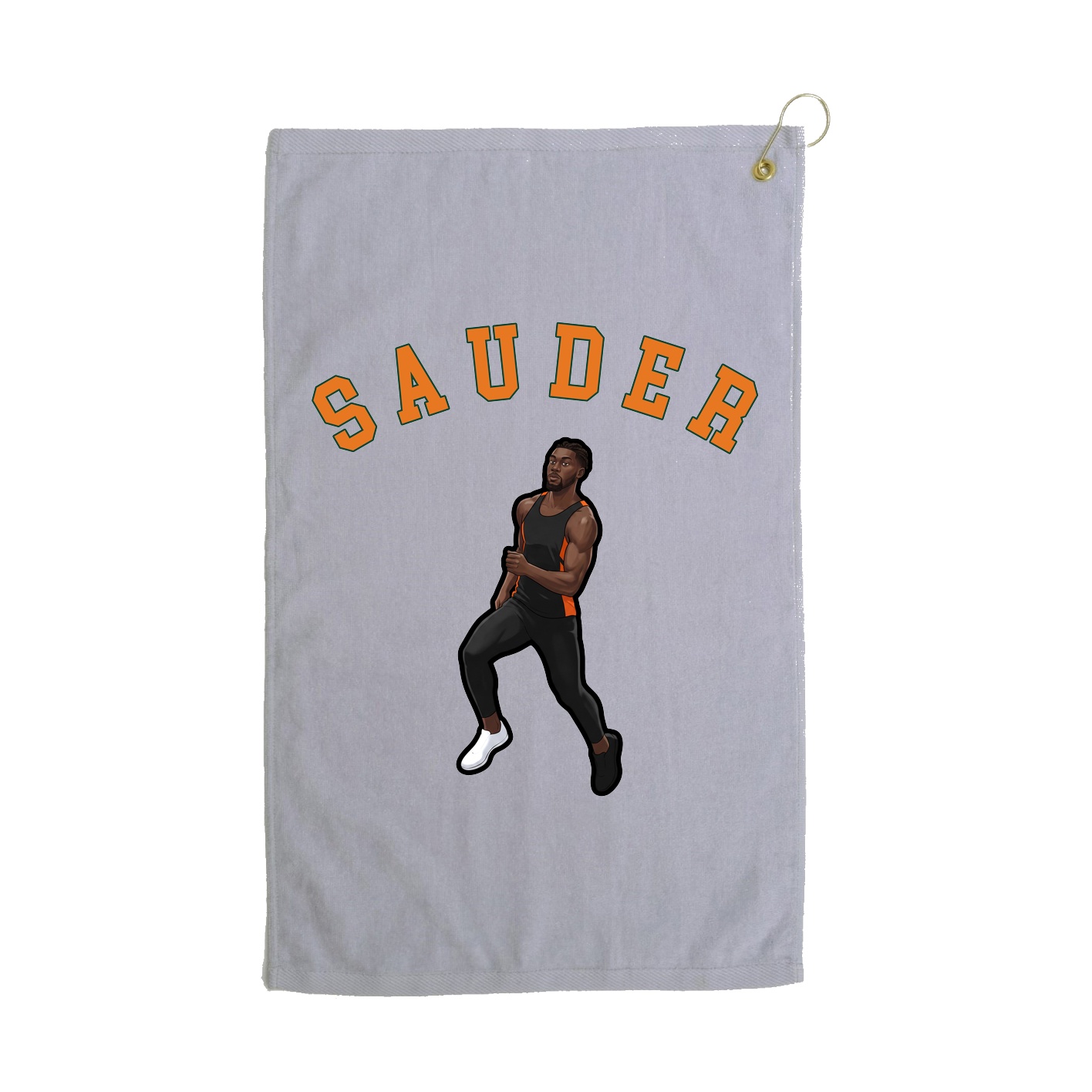 Golf Towel — Shirsey Arch in Grey