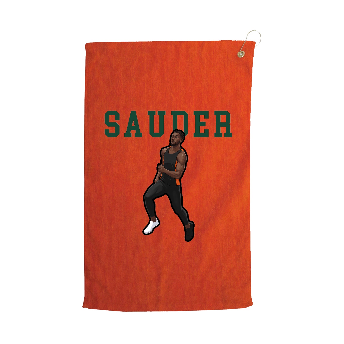 Golf Towel — Shirsey in Orange
