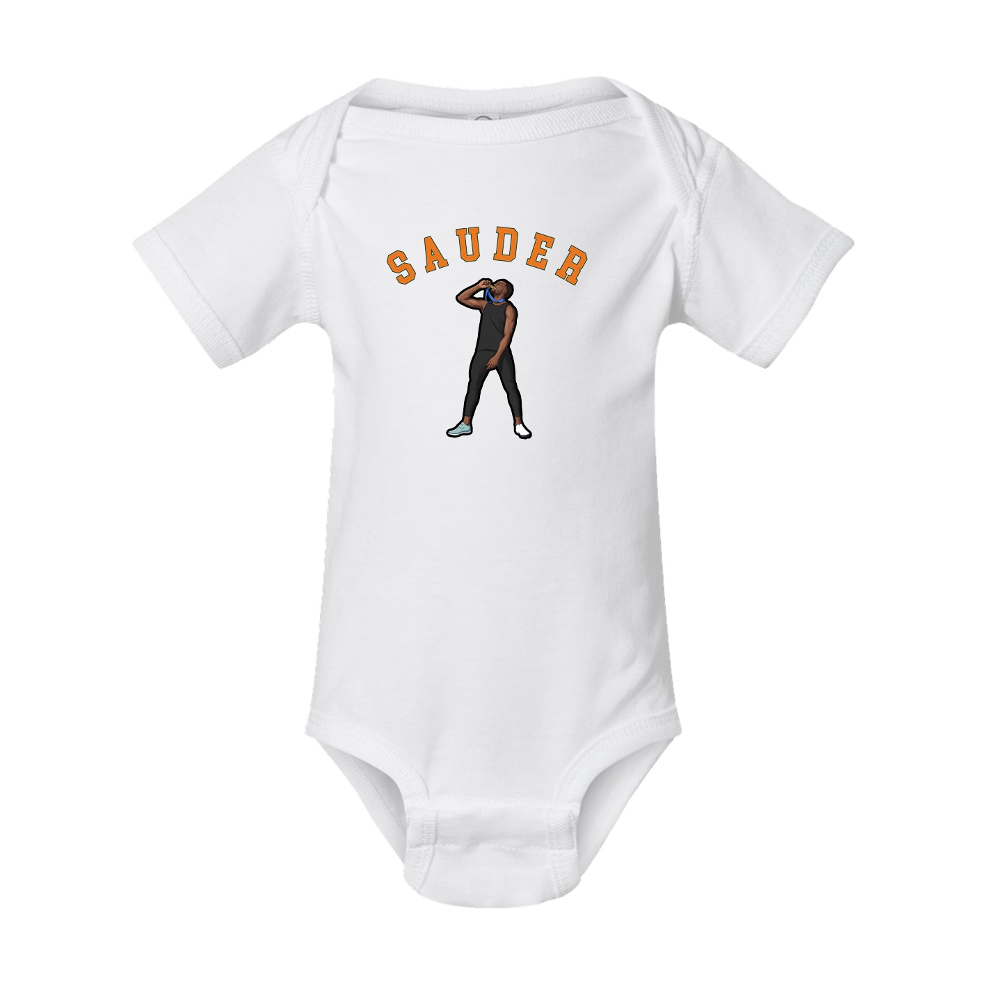 Baby Onesie — Shirsey Arch in White