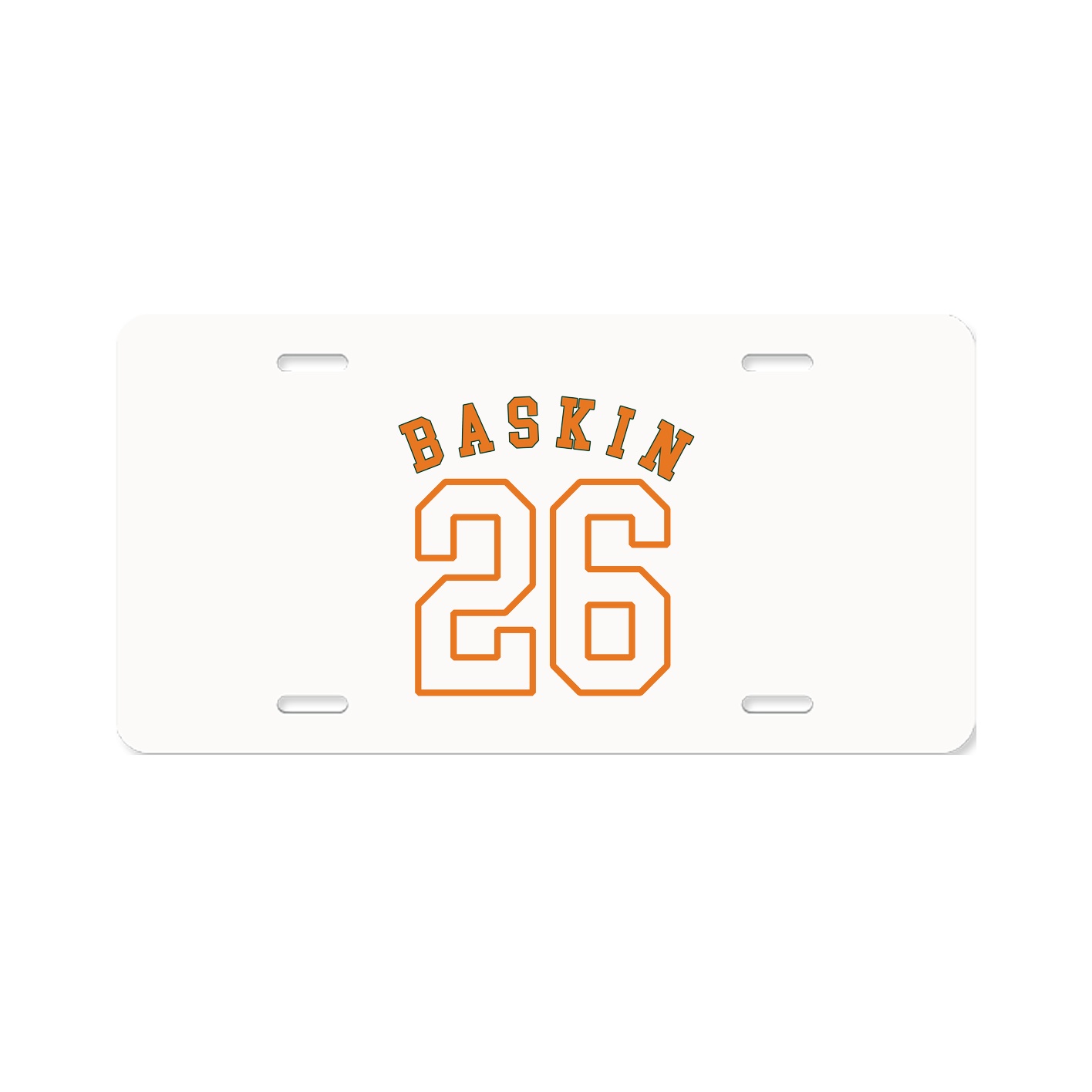 License Plate — Shirsey Arch in Classic