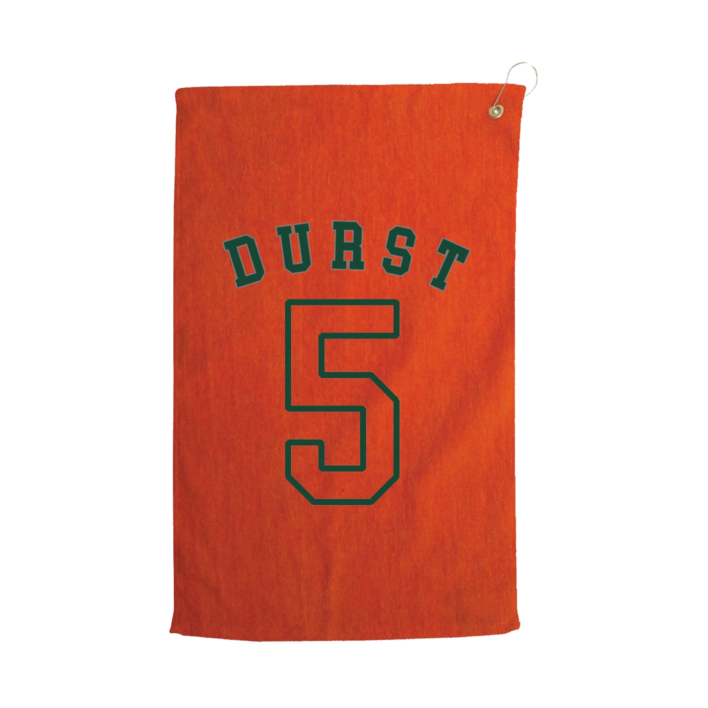 Golf Towel — Shirsey Arch in Orange