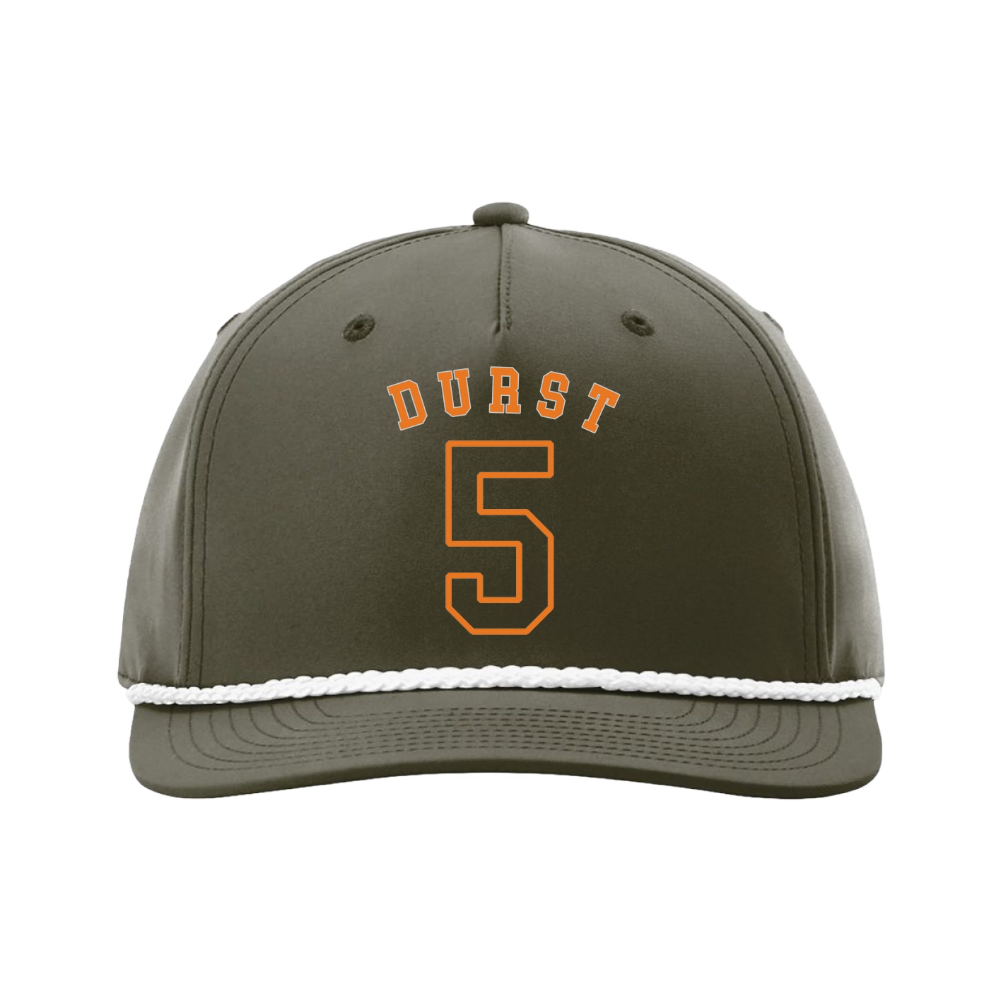 Five-Panel Classic Rope Cap — Shirsey Arch in Green