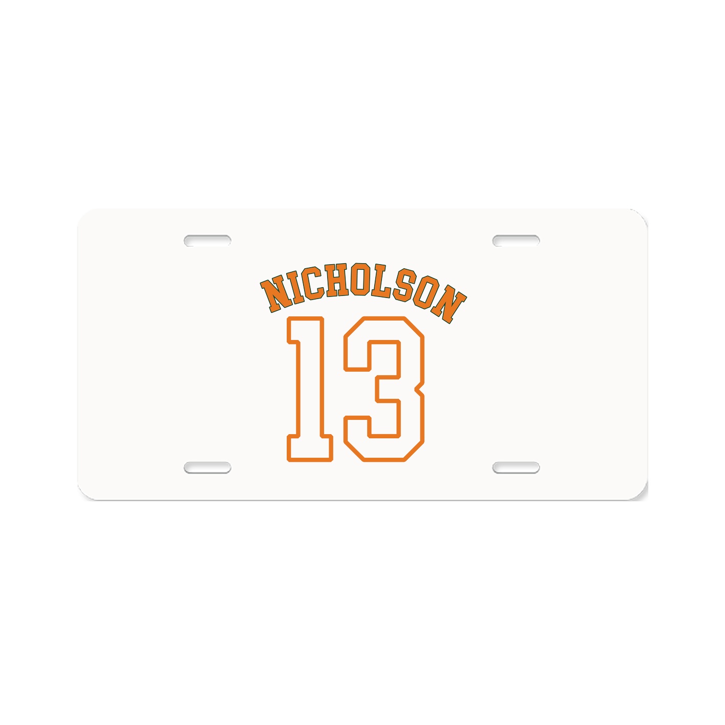 License Plate — Shirsey Arch in Classic