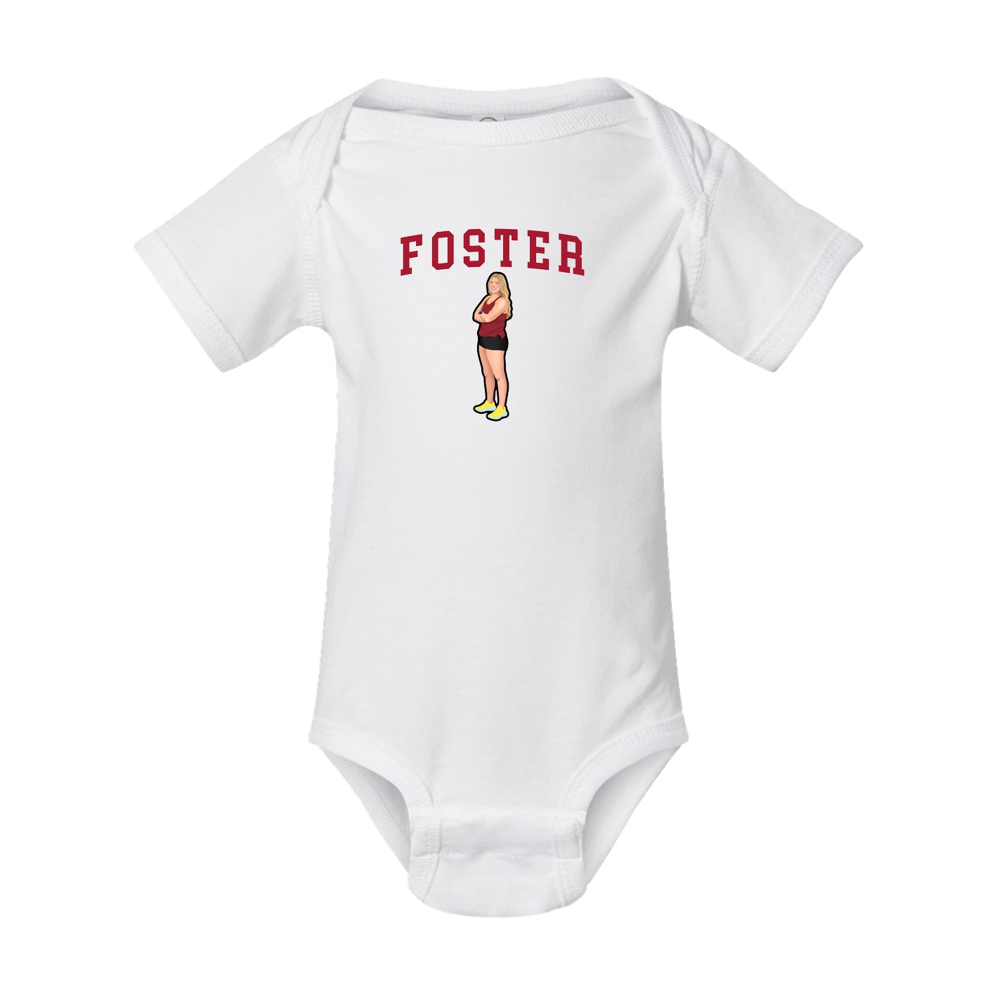 Baby Onesie — Shirsey in White