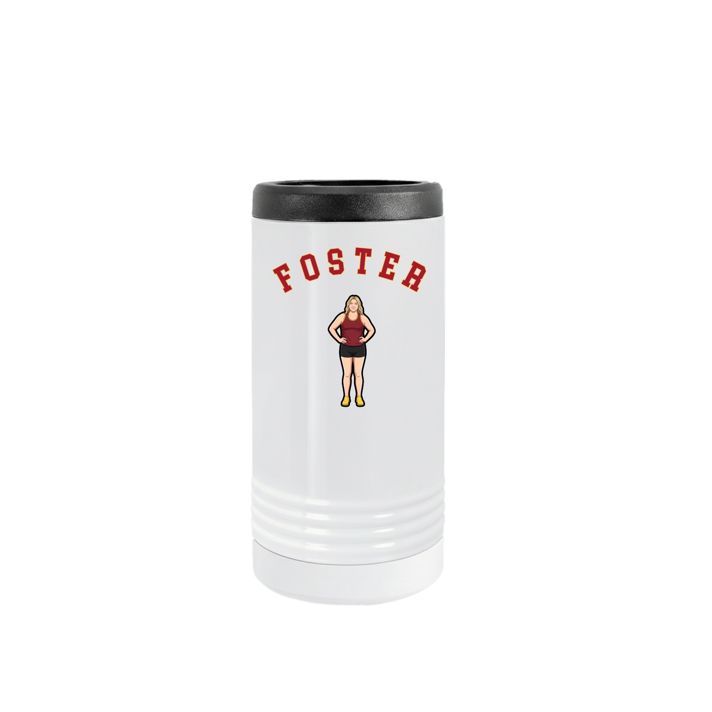 Slim Beverage Holder — Shirsey Arch in White
