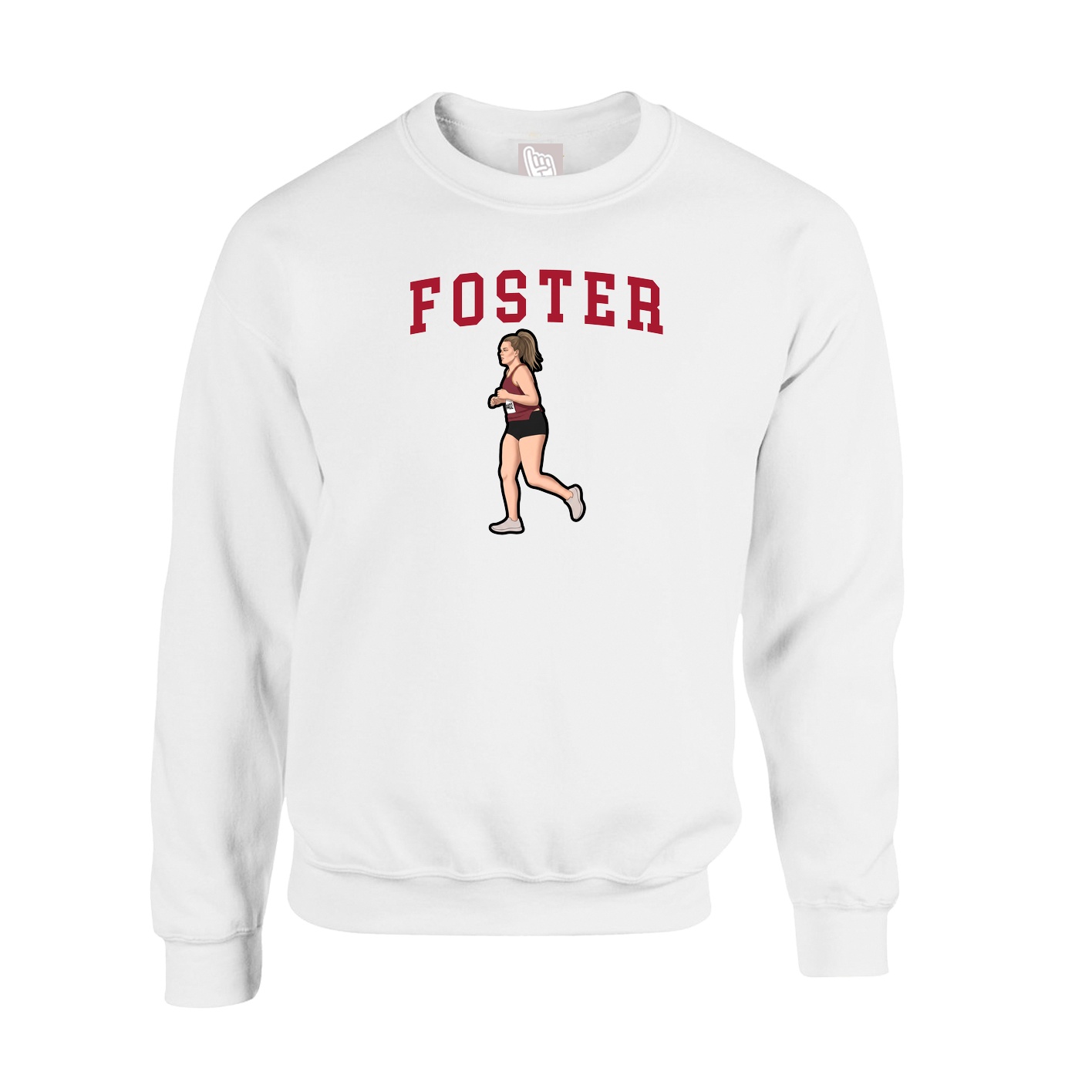Fleece Crew — Shirsey in White