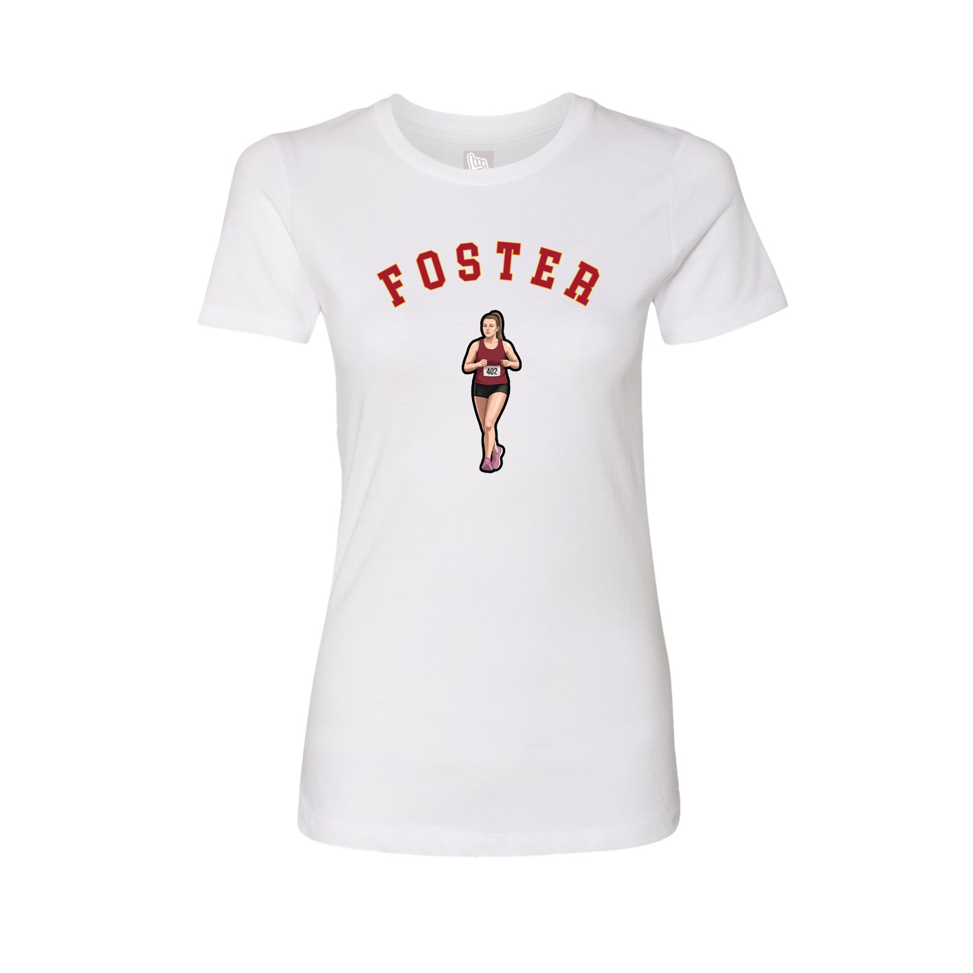 Womens Tee — Shirsey Arch in White