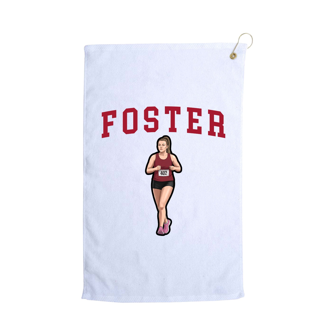 Golf Towel — Shirsey in White