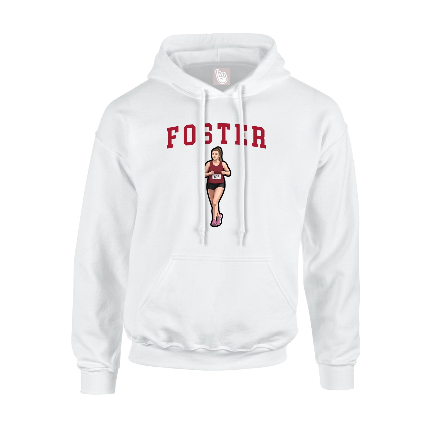 Youth Hoodie — Shirsey in White