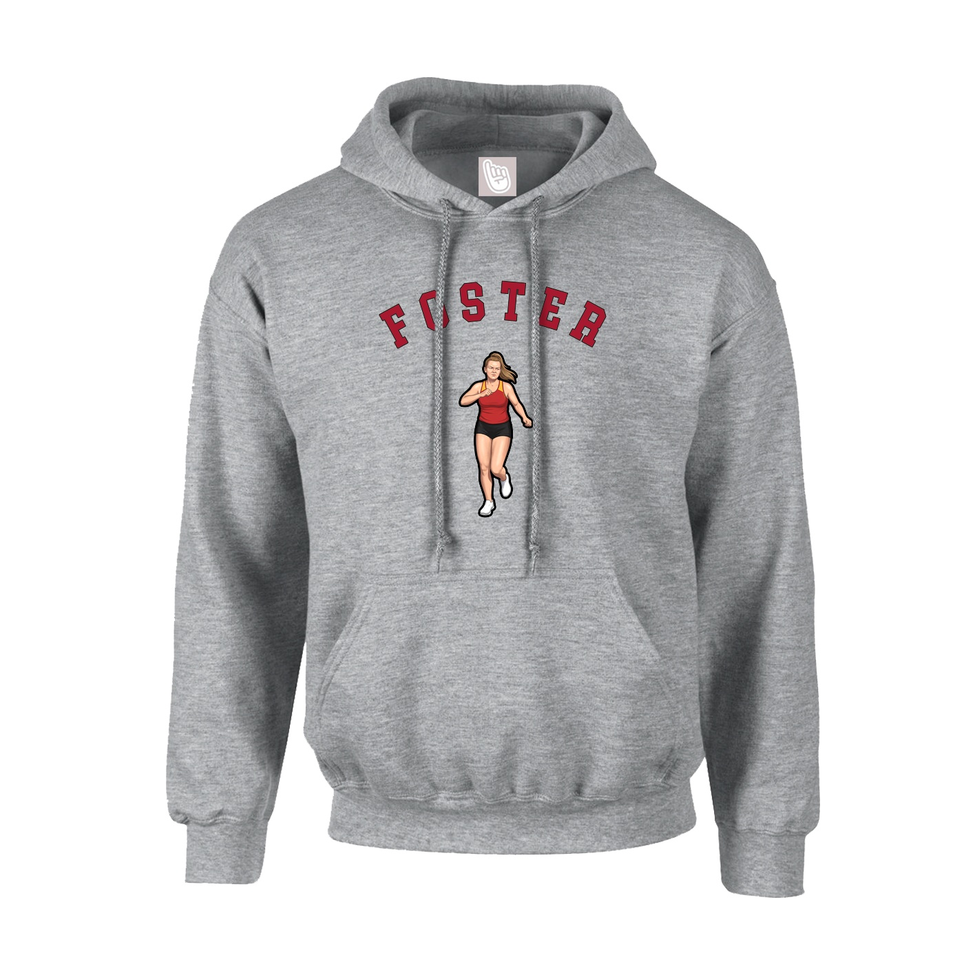 Hoodie — Shirsey Arch in Grey