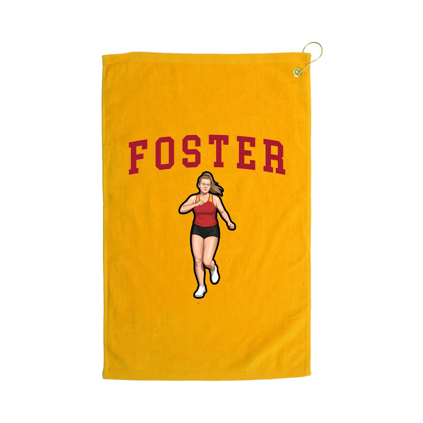 Golf Towel — Shirsey in Gold