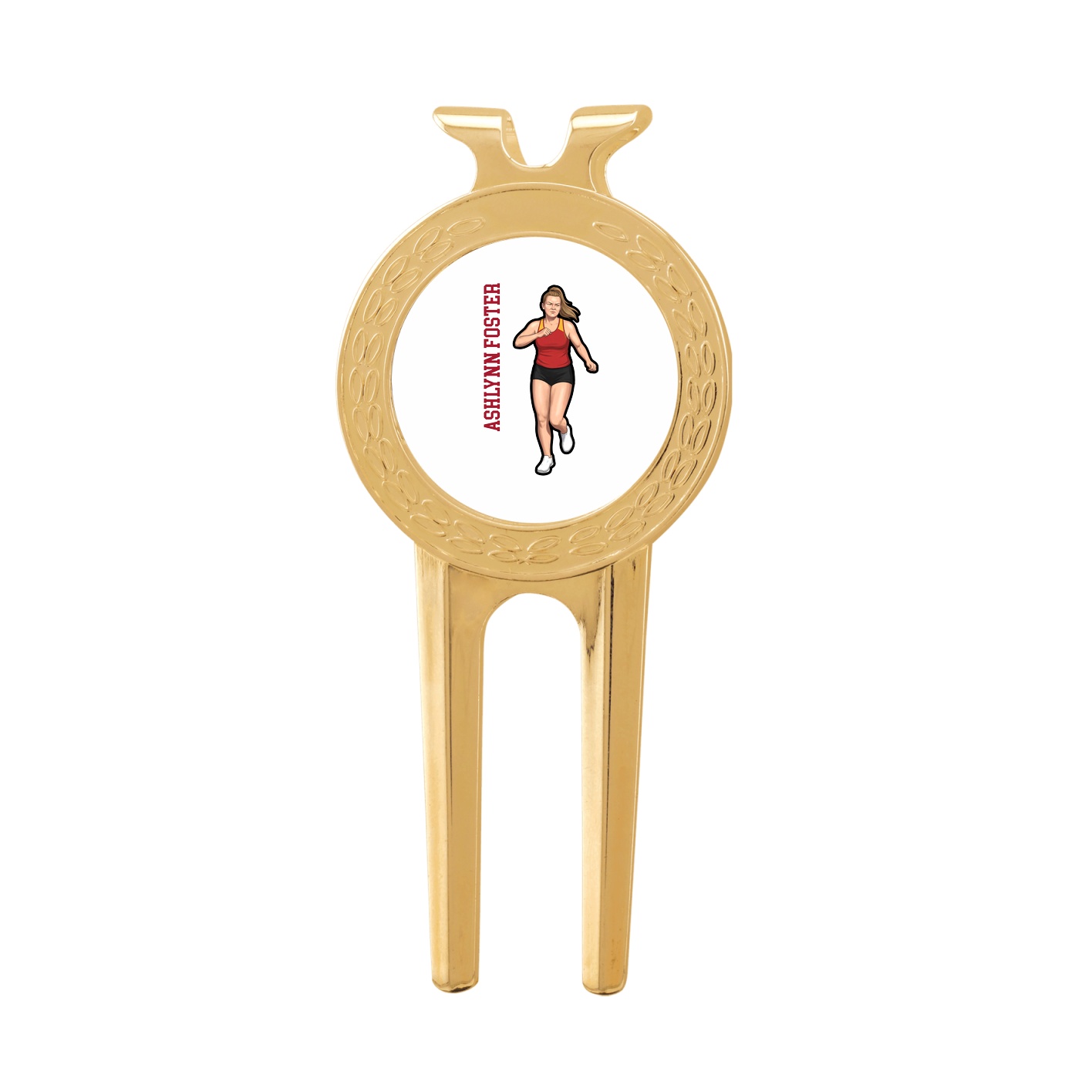 Divot Tool with Ball Marker — Name Vertical in Classic
